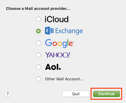 How to Setup Office 365 Email on the Mail App in macOS and iOS image 3