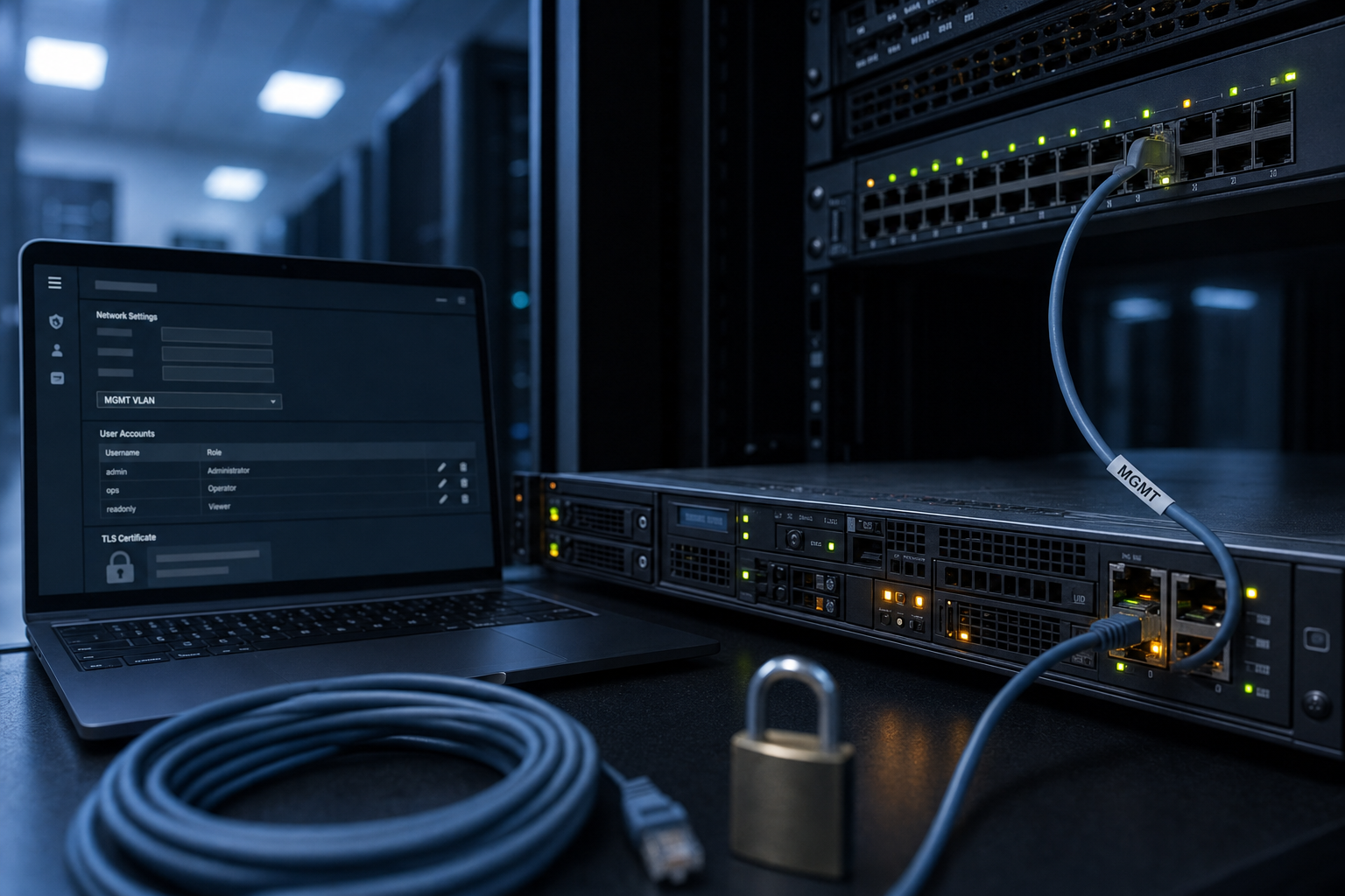 Dell iDRAC 9: Network Configuration, User Accounts, RBAC, and TLS Hardening
