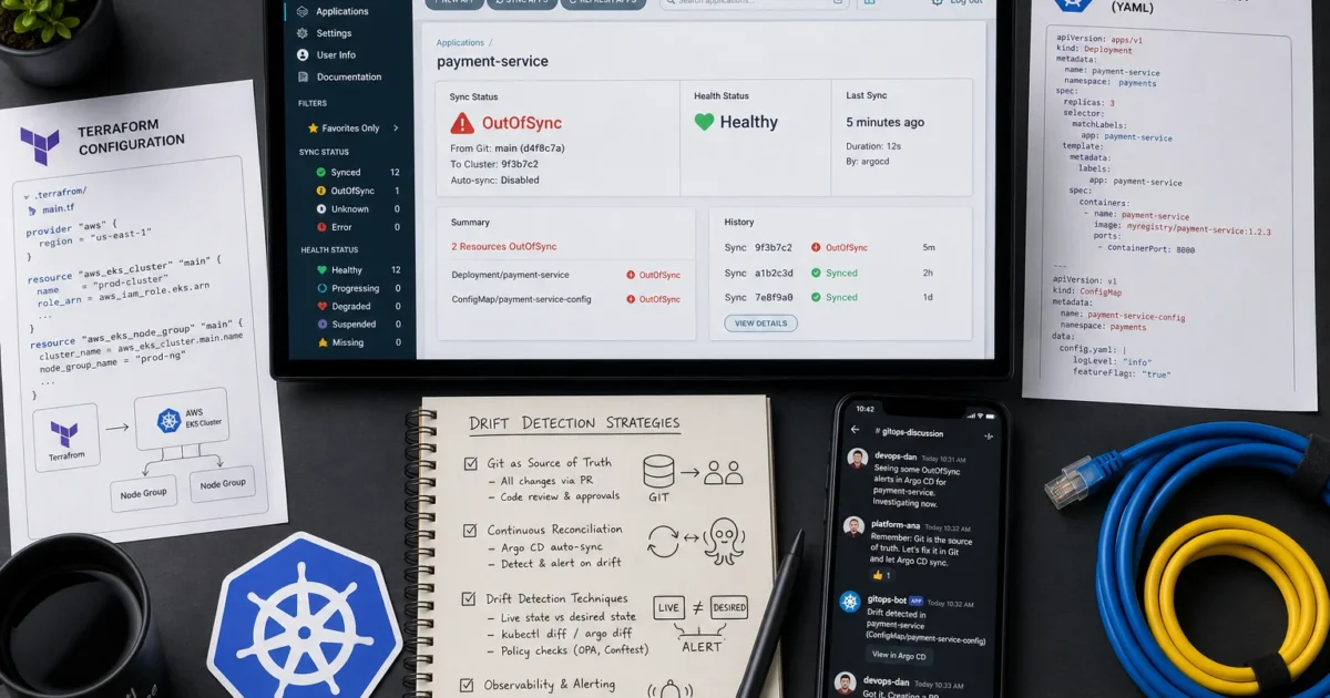 How to Detect and Fix Kubernetes Configuration Drift with Argo CD and Terraform