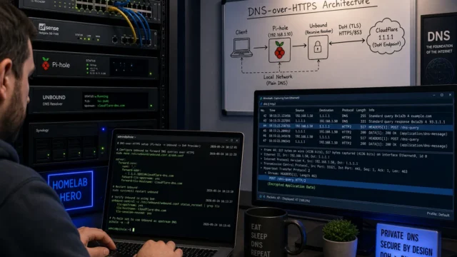 How to Set Up DNS-over-HTTPS with Pi-hole and Unbound (2026 Guide)