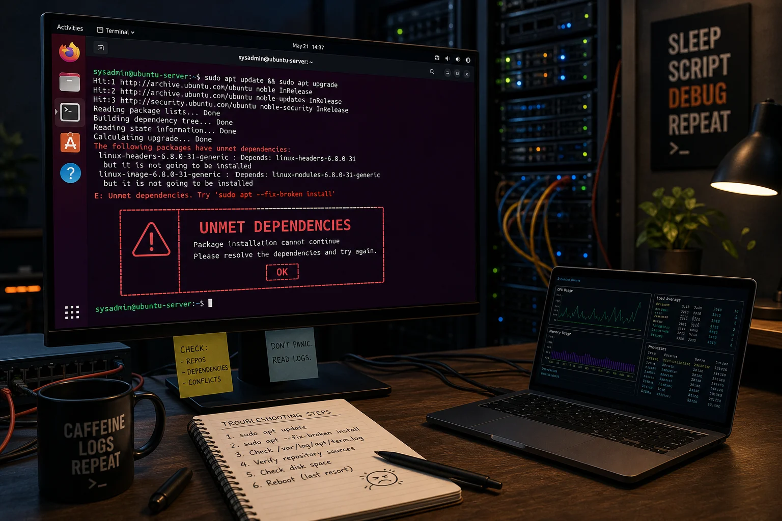 Fix Ubuntu Package Dependency Conflicts: A Step-by-Step apt/dpkg Guide