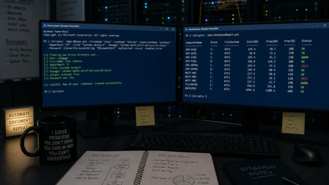 Install PowerShell 7 and Automate Windows Server Tasks