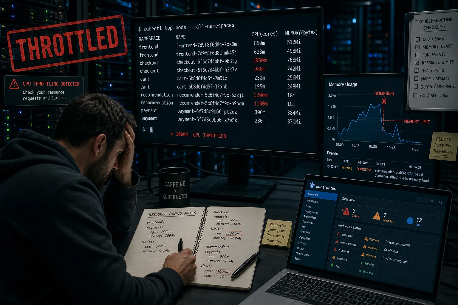 Fix Kubernetes CPU Throttling and OOMKilled Errors on Windows and macOS