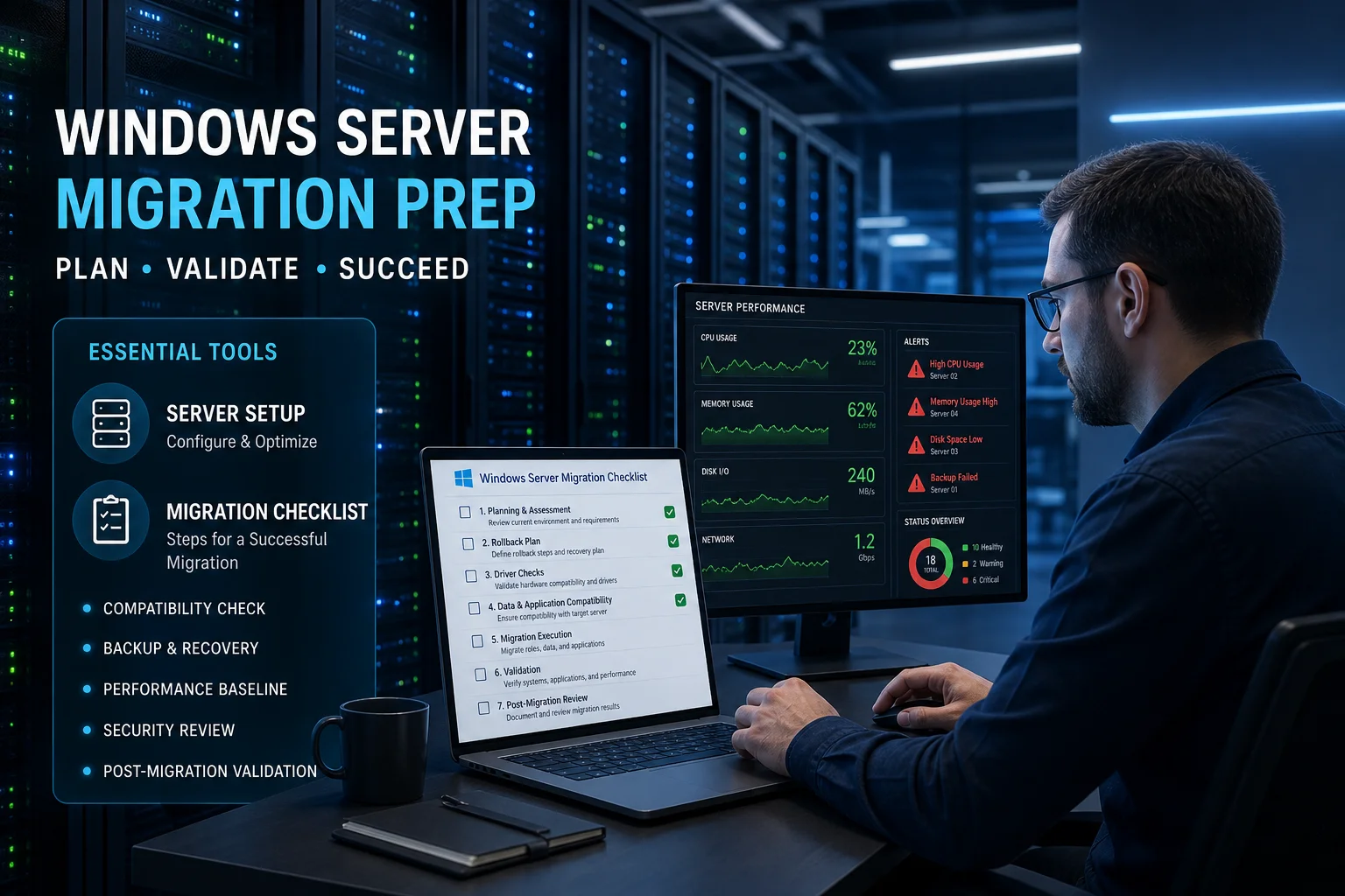 How to Migrate from Windows Server 2019/2022 to 2025 Safely