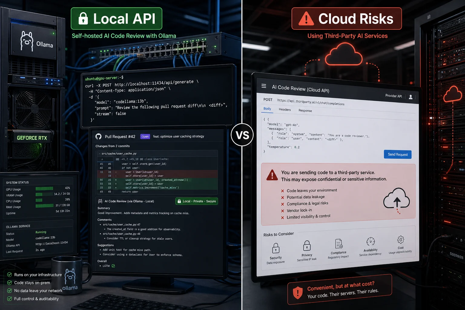 How to Set Up Ollama for Self-Hosted AI Code Review in CI/CD Pipelines