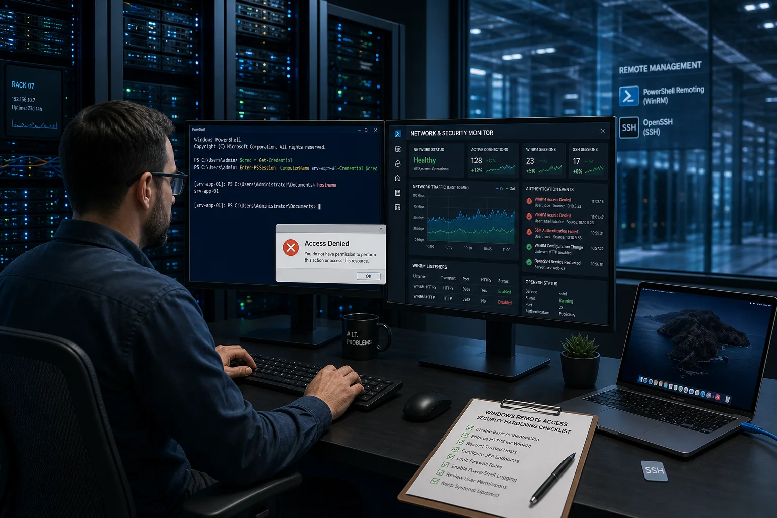 PowerShell Remoting on Windows Server: WinRM & SSH Setup Guide (2026)
