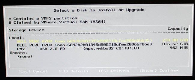 esxi install from usb syslinux efi